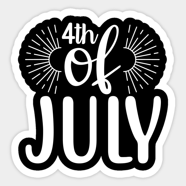 4th of July Sticker by hubcon